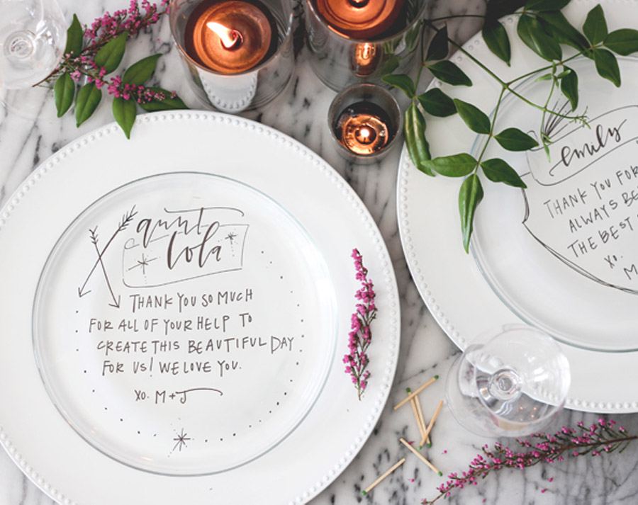 DIY: PLATOS PERSONALIZADOS PARA LOS INVITADOS plato-personalizado 