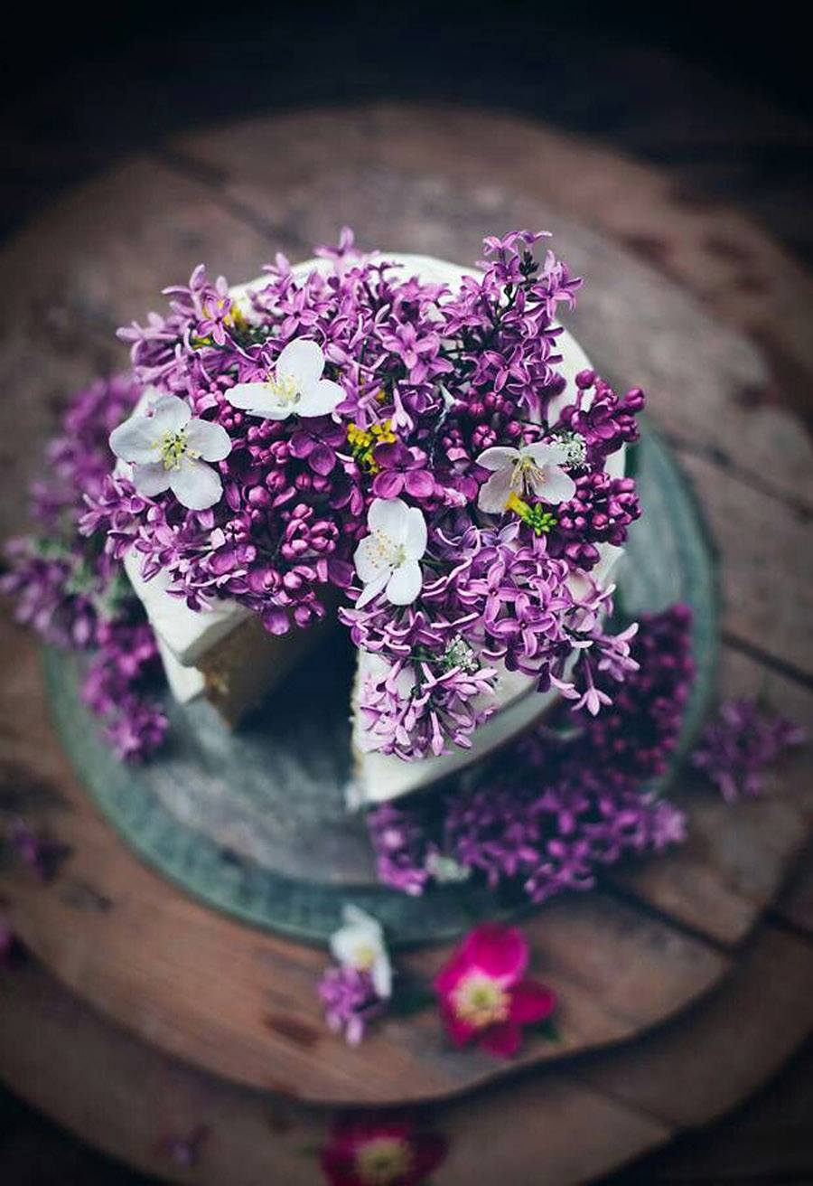 PASTELES DE BODA CON FLORES pastelflores7 