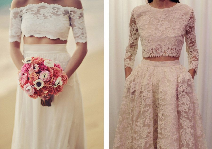 VESTIDOS DE NOVIA CROP TOP croptop-novias 