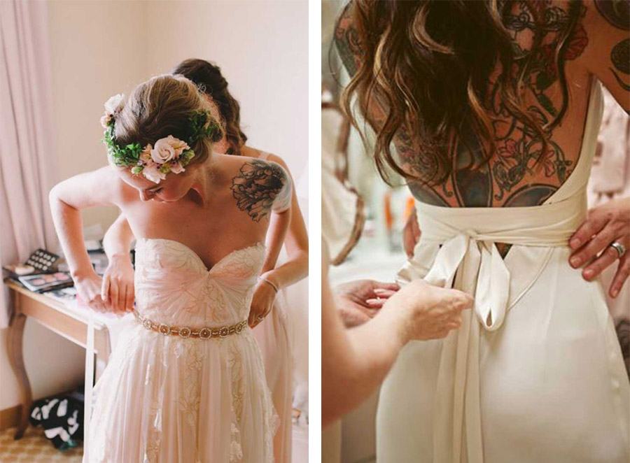 NOVIAS TATUADAS tattoo-de-novia 