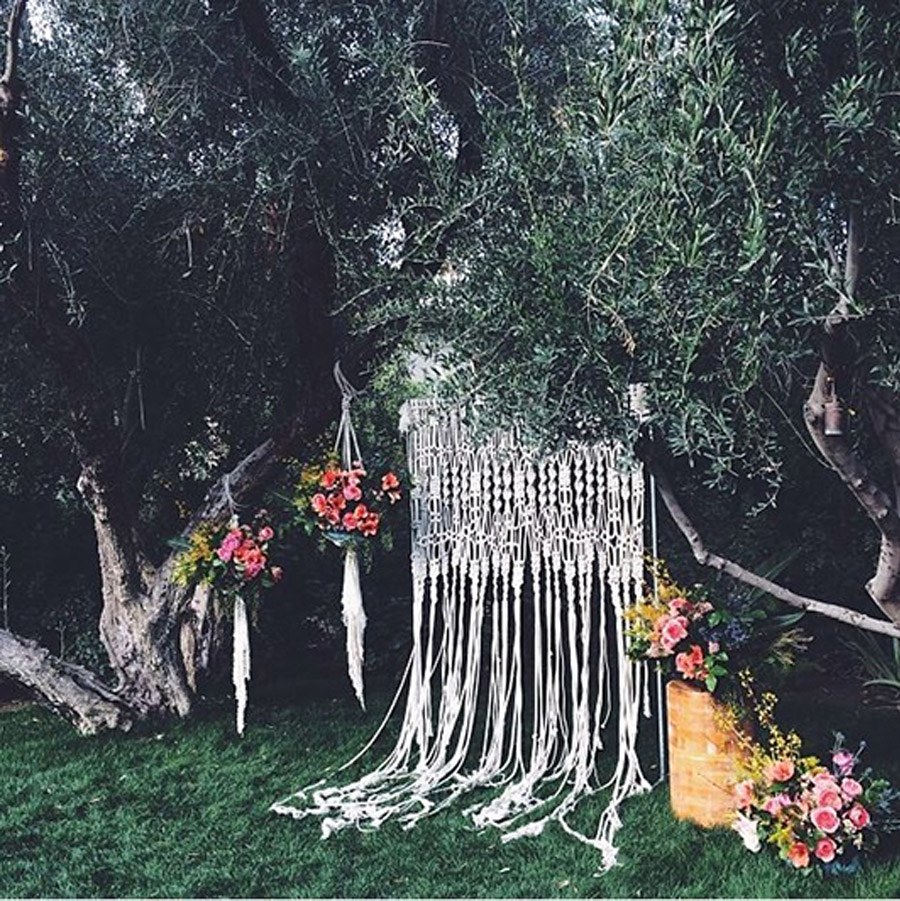 DECORACIÓN DE BODA CON MACRAMÉ macrame-boda 