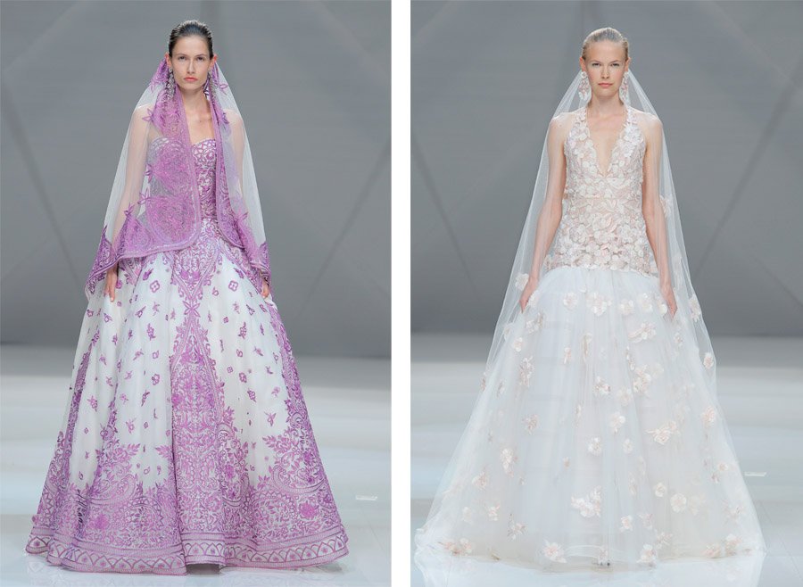 FUSIÓN DE CULTURAS EN EL DESFILE DE NAEEM KHAN naeem-khan-vestidos-novia 