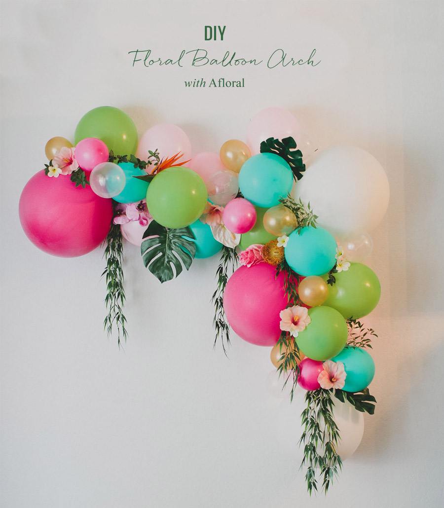 DIY ARCO CON FLORES Y GLOBOS diy-arco-flores-y-globos 