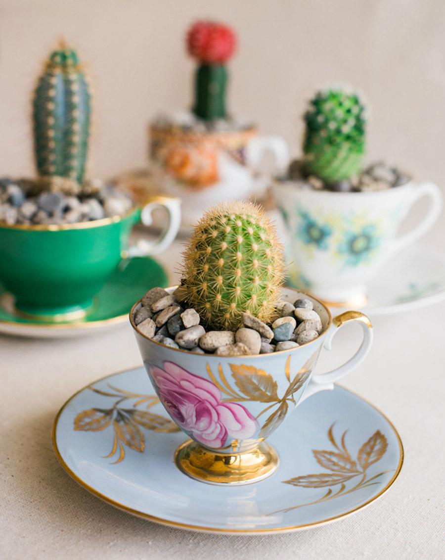 DIY MINI CACTUS EN TAZAS DE TÉ diy-cactus-boda 