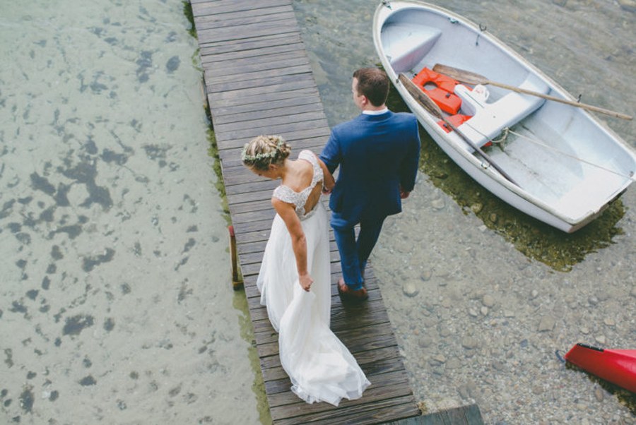 ALEXANDRA & JARED: UNA BODA MUY FAMILIAR novios 