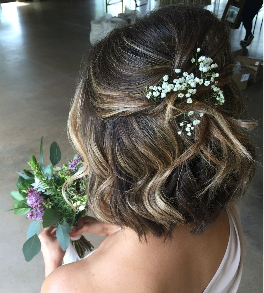 Peinados Para Cabello Corto Para Boda