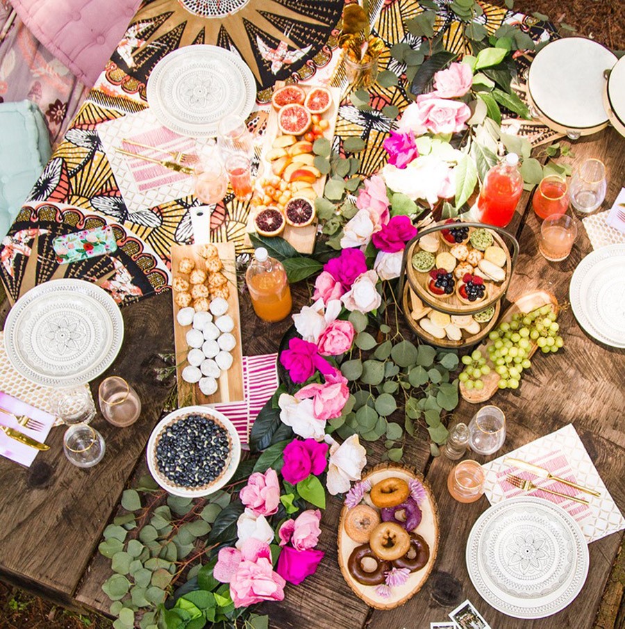 BOHO BRIDAL PARTY bridal-shower-boho 