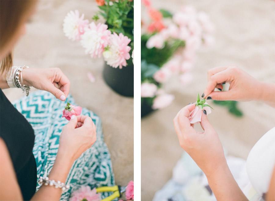 DIY: BICICLETA CON FLORES tutorial-boda 