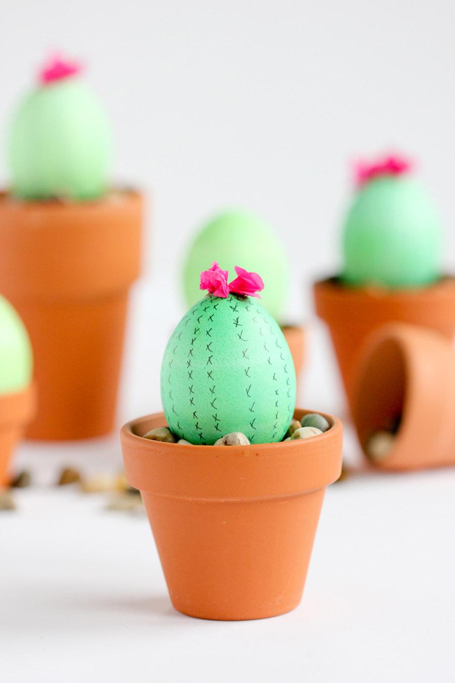 DIY: CACTUS CON HUEVOS DE PASCUA boda-pascua-diy 