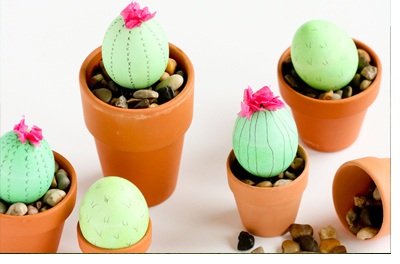 DIY: CACTUS CON HUEVOS DE PASCUA cactus-diy 
