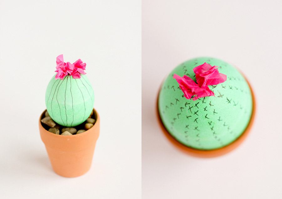 DIY: CACTUS CON HUEVOS DE PASCUA diy-pascua 