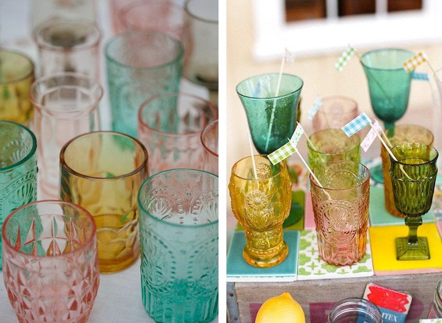 TENDENCIA: VASOS DE COLORES bodas-vasos-colores 