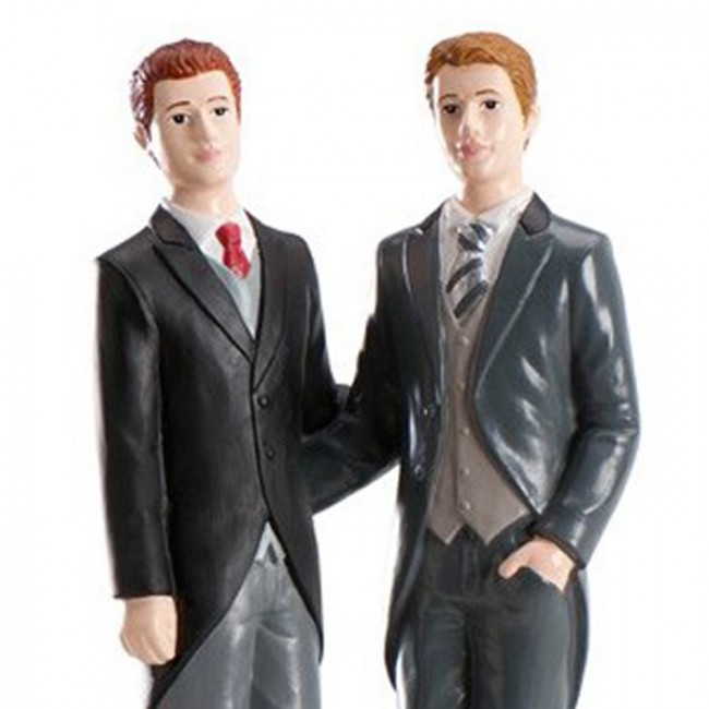 Figura Tarta Novios Gay Una Boda Original