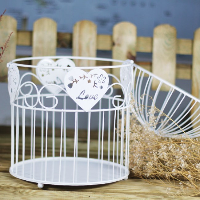 Jaulas Decoracion Comprar ~ Jaula blanca metal coraz?n JAULAS DECORACI?N DISE?A TU BODA Jaulas Decoracion Comprar ~ Jaula blanca metal coraz?n JAULAS DECORACI?N DISE?A TU BODA
