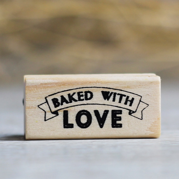 Sello Baked with love