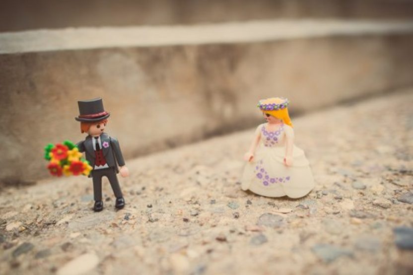 UNA BODA DIFERENTE CON CLICKS DE PLAYMOBIL