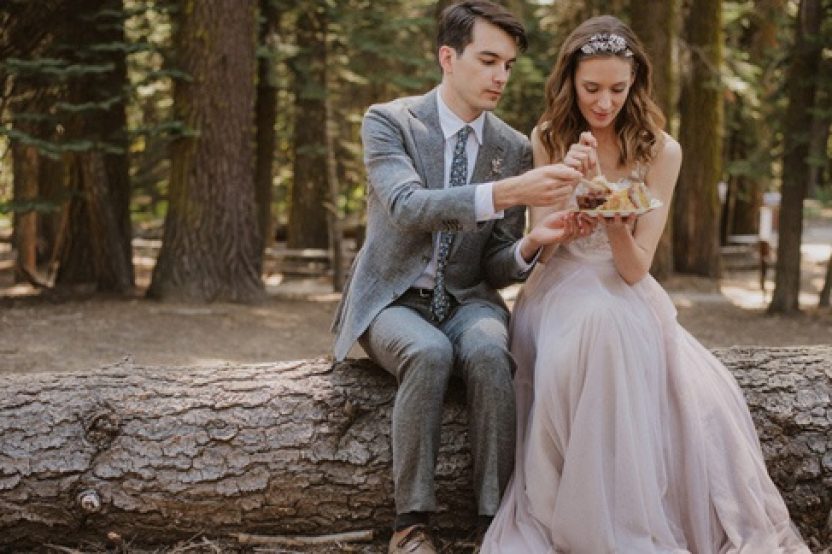 JULIA & JEFFREY: UNA SENCILLA BODA EN EL BOSQUE