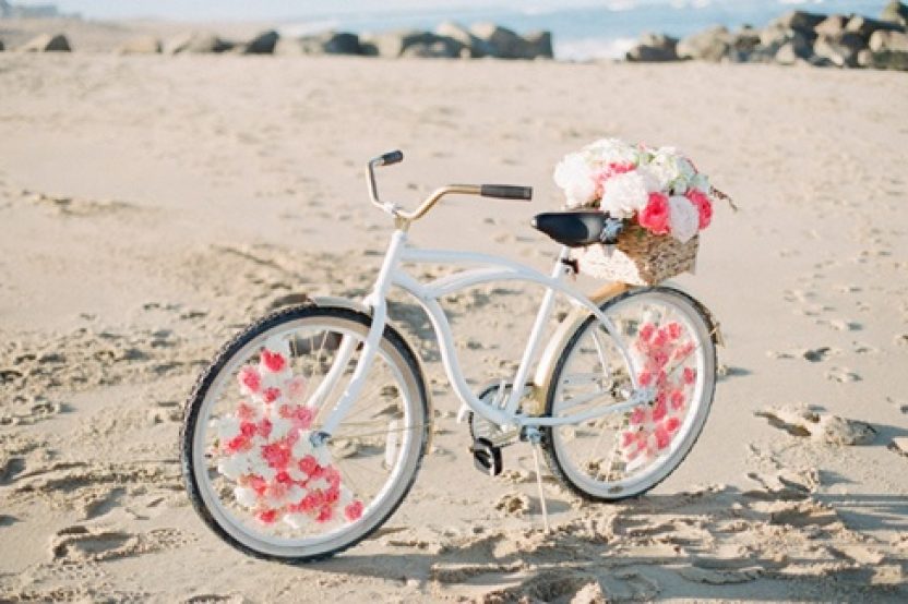 DIY: BICICLETA CON FLORES