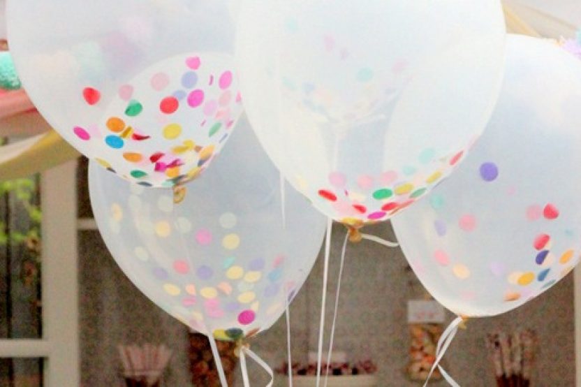 DIY: GLOBOS DE CONFETTI