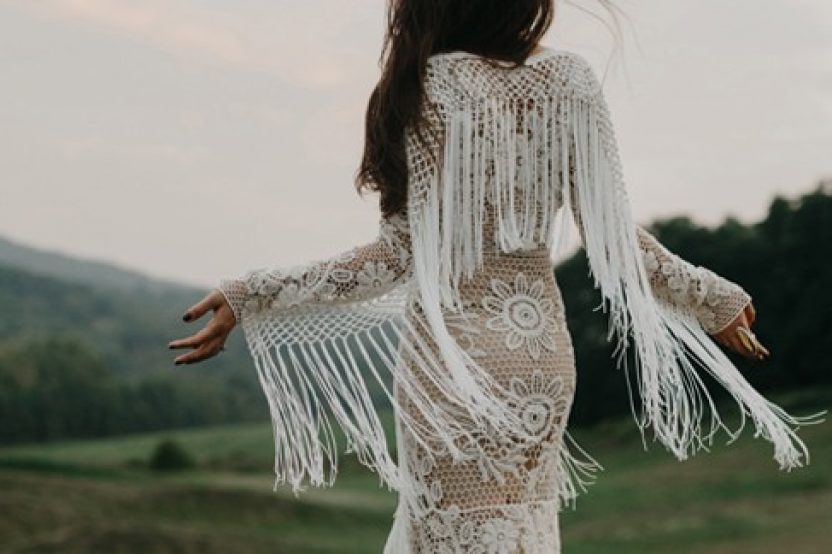 VESTIDOS DE NOVIA CON FLECOS