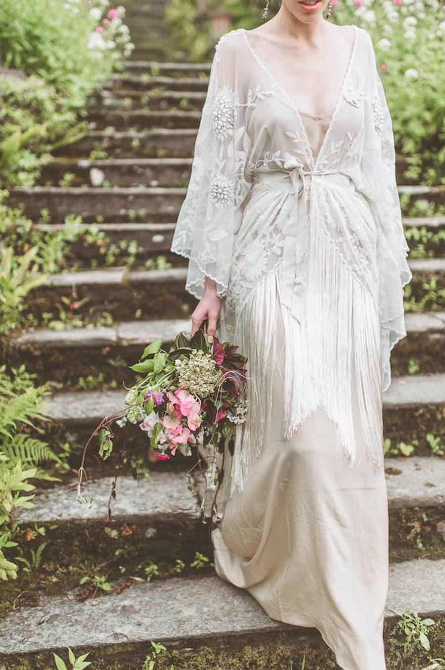 VESTIDOS DE NOVIA CON FLECOS Blog de bodas de Una Boda Original