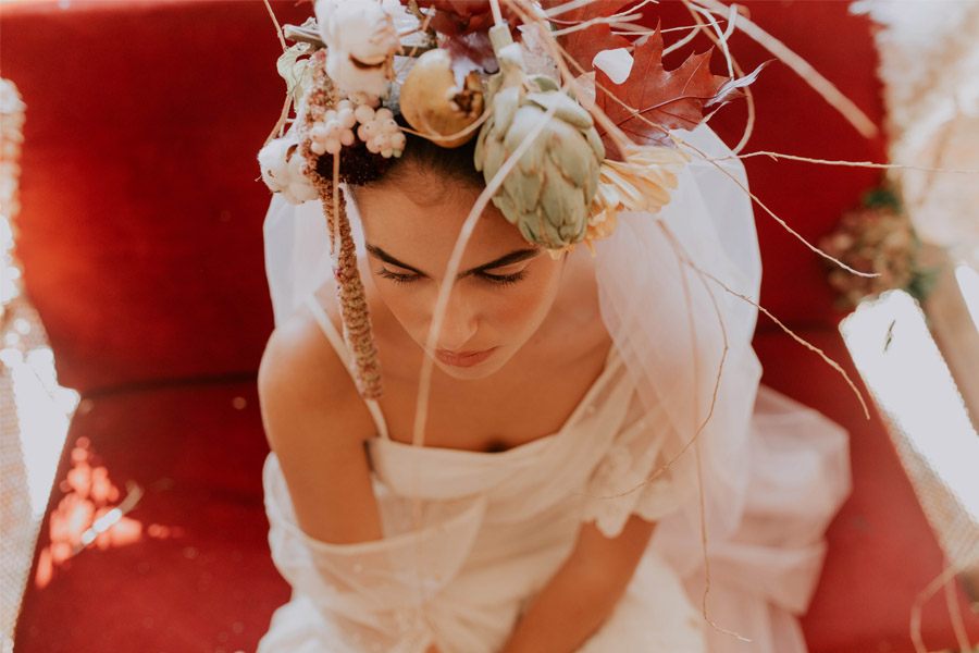 CRUCE DE ESTILOS boho-novia 