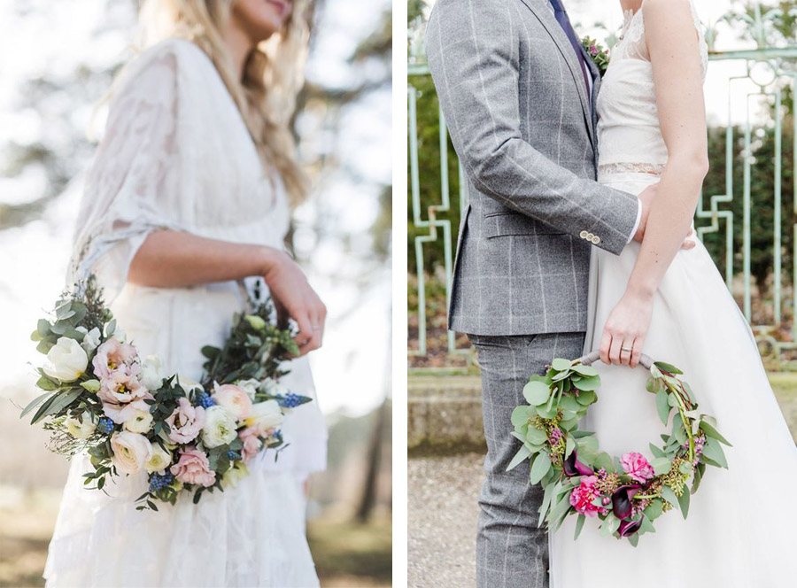 RAMOS DE NOVIA CON CORONAS DE FLORES ramos-novia-corona-flores 