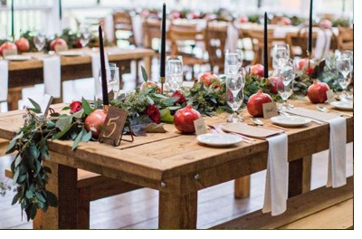 DECORACIÓN CON GRANADAS granadas-deco-boda 