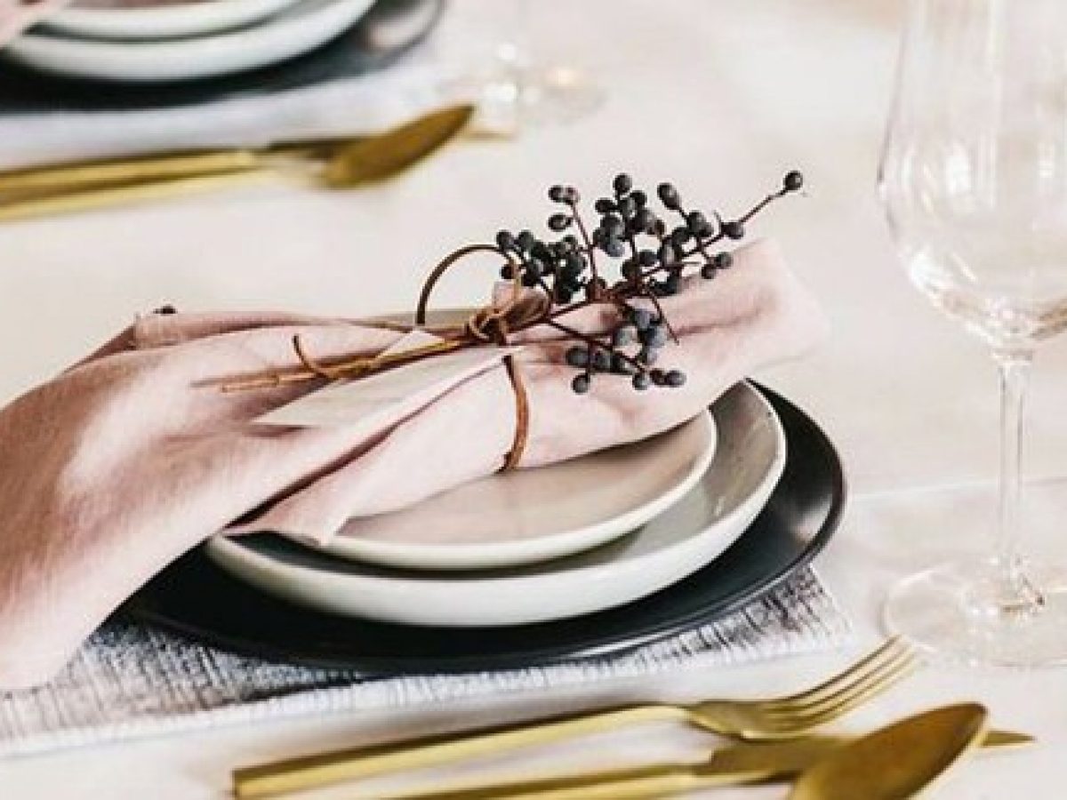 20 ideas para decorar las servilletas de tu matrimonio