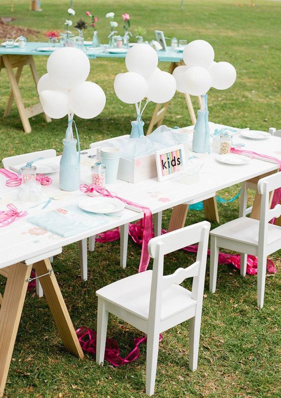 IDEAS PARA DECORAR LA MESA DE LOS NIÑOS mesa-para-niños-boda 