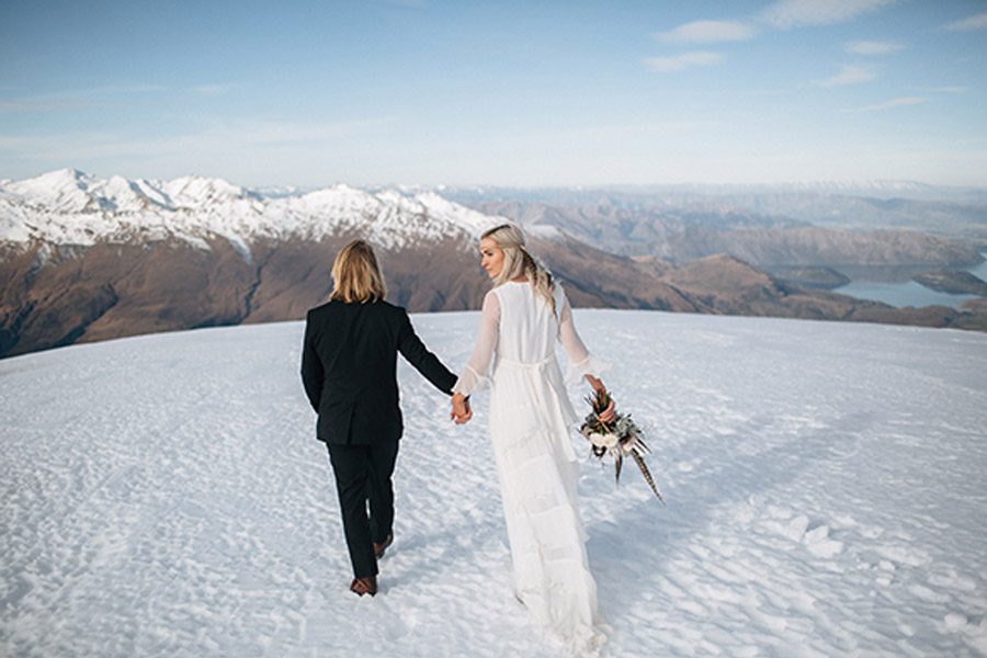 SESIÓN DE BODA EN ALTA MONTAÑA novios-invierno 