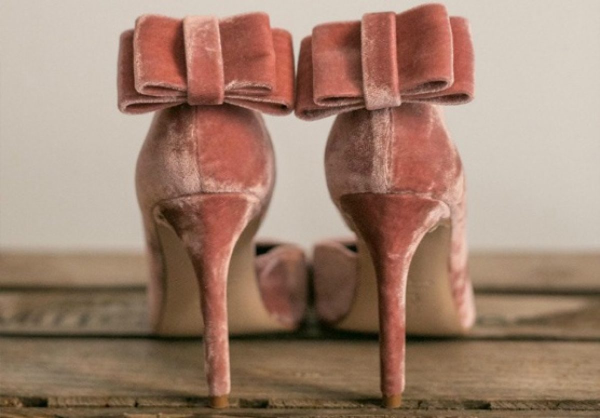 ZAPATOS DE NOVIA DE TERCIOPELO - Blog de bodas de Una Original