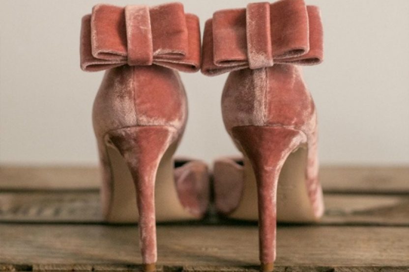 ZAPATOS DE NOVIA DE TERCIOPELO - Blog de bodas de Una Original