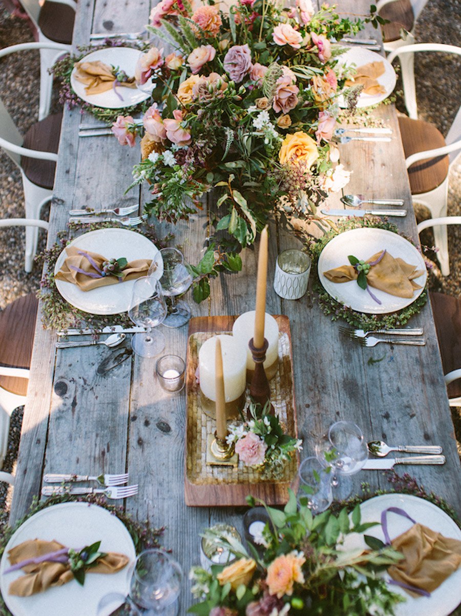 NOSTÁLGICA DECORACIÓN DE MESA deco-mesa-rosas 