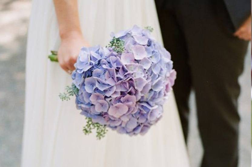 RAMOS DE NOVIA DE HORTENSIAS