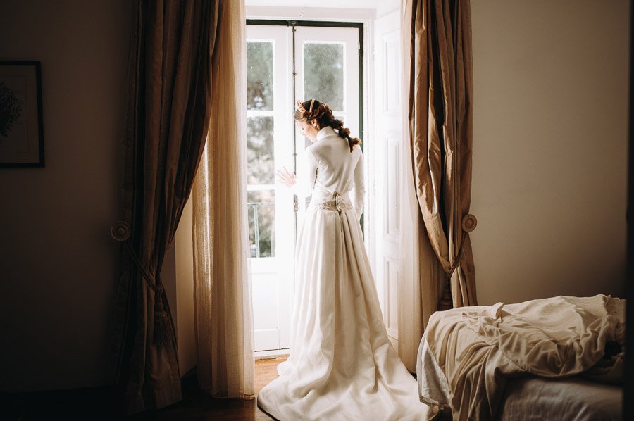 UNA BODA ÍNTIMA EN PORTUGAL vestido-novia 