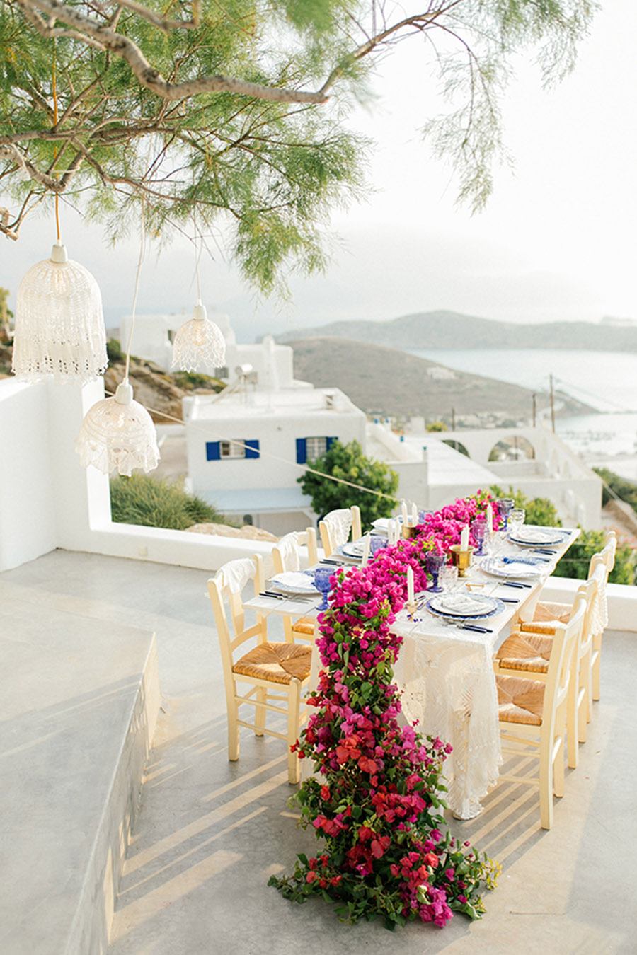 UNA BODA GRIEGA JUNTO AL MAR mesa-boda-griega 