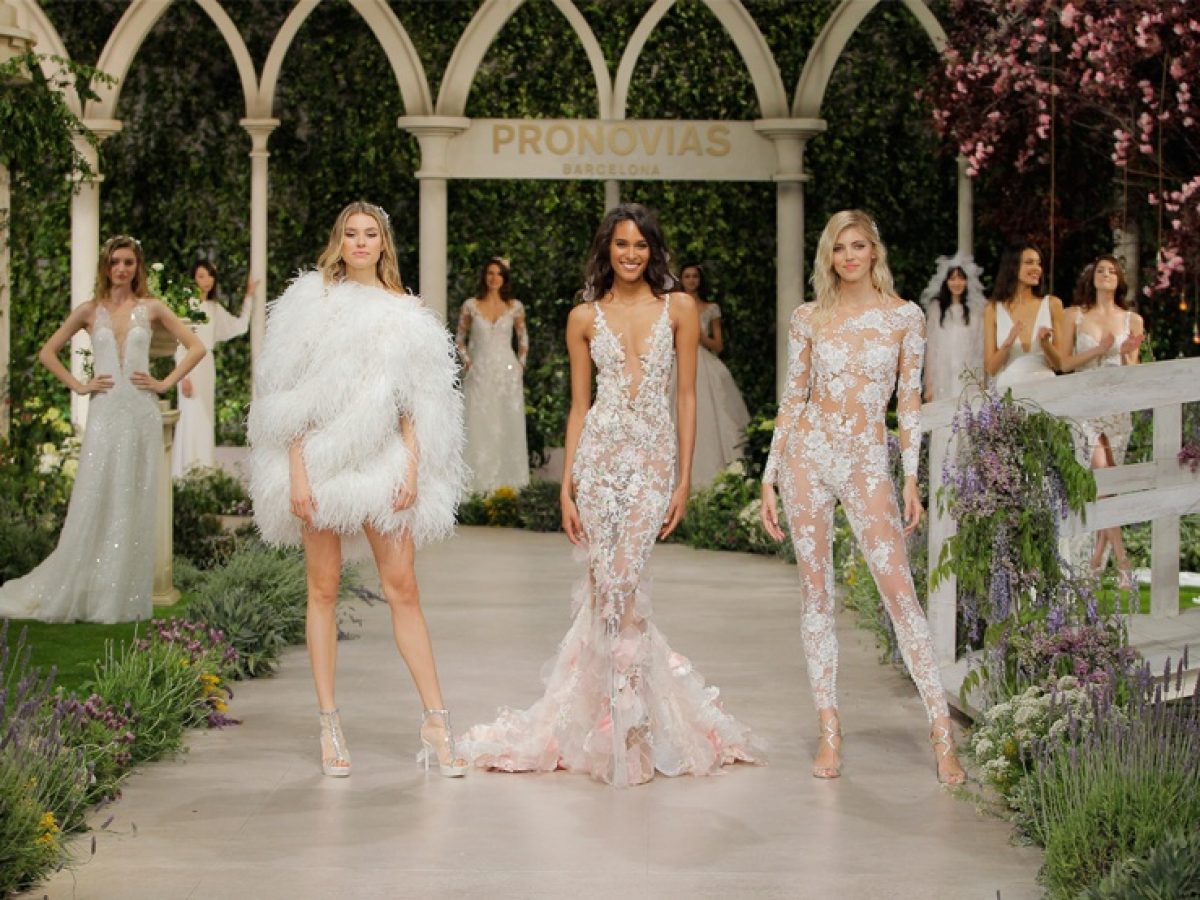 IN BLOOM, COLECCIÓN PRONOVIAS 2019 - Blog bodas de Una Boda Original