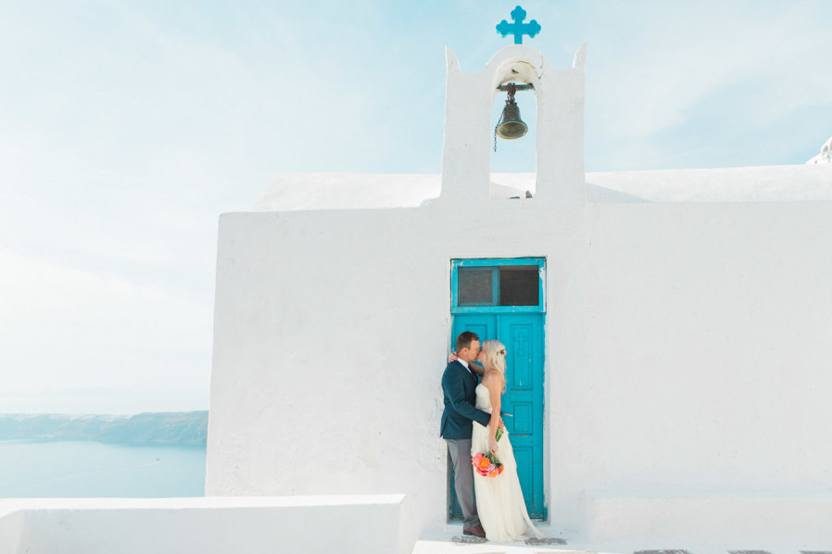 BODA ÍNTIMA EN SANTORINI