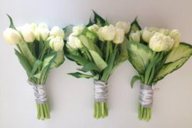 RAMOS DE NOVIA DE TULIPANES