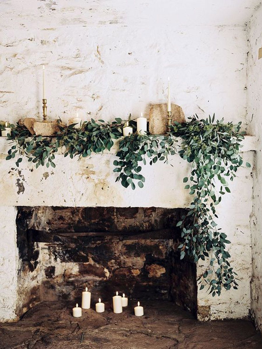 INSPIRACIÓN: CHIMENEAS boda-invierno-chimenea 