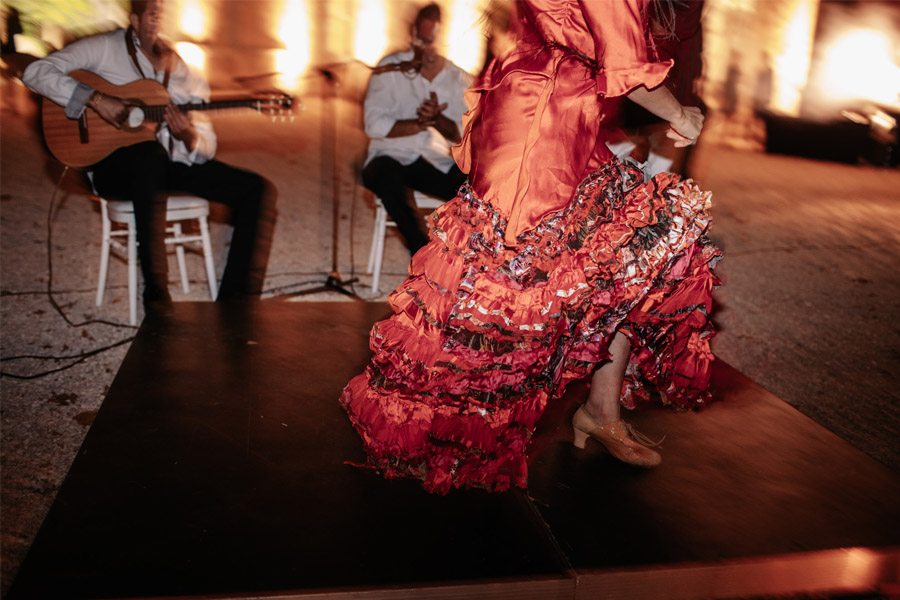 MARINA & PIERRE: INCREÍBLE FIN DE SEMANA DE BODA (I) flamenco-boda 