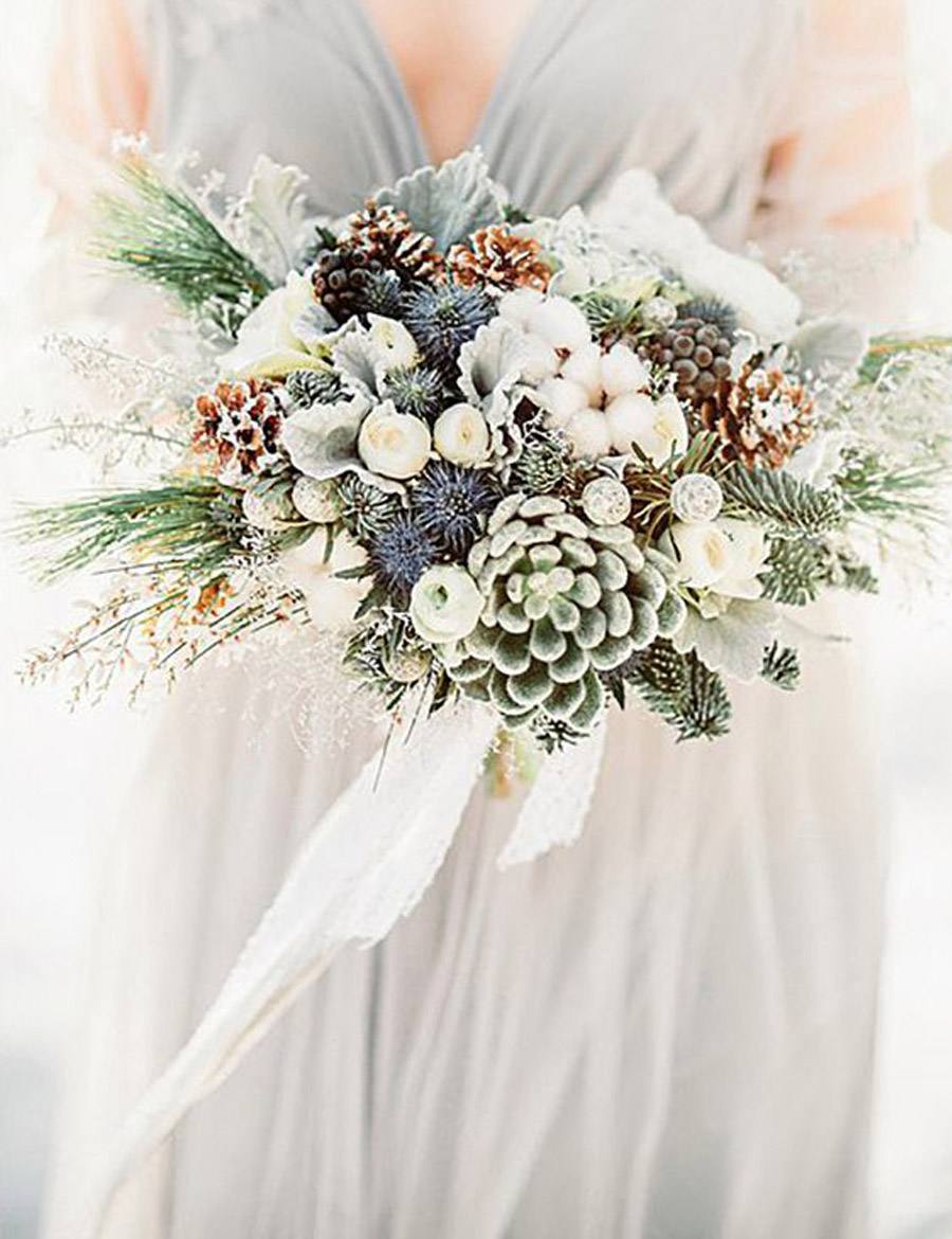 RAMOS DE NOVIA CON PIÑAS bouquets-novia-piñas 