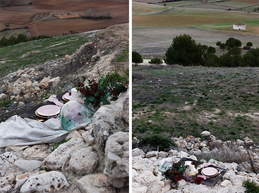 AMOR EN CAMPOS DE CASTILLA invierno-deco-mesa 