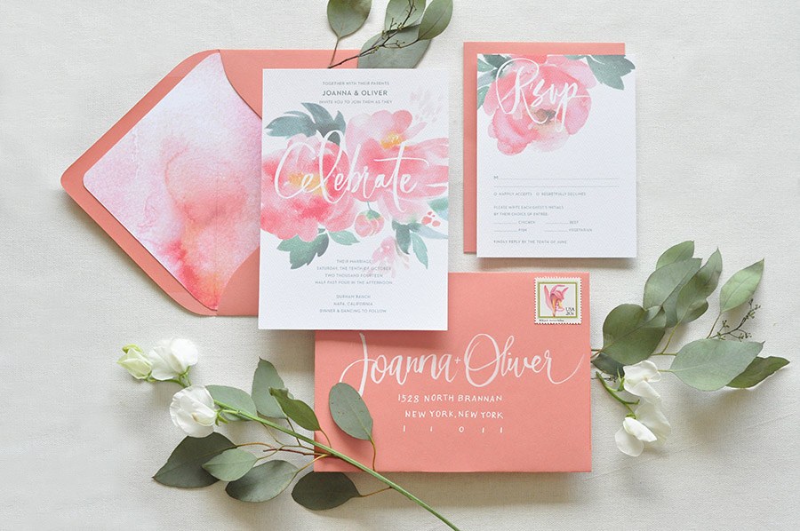 LIVING CORAL PARA LAS BODAS DE 2019 color-pantone-2019 