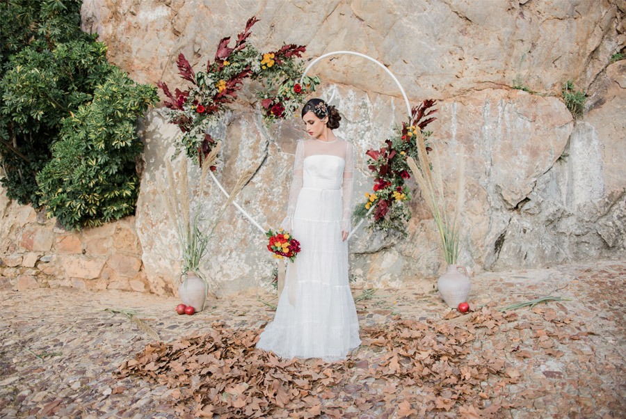 THE HEAT OF LOVE novia-invierno 