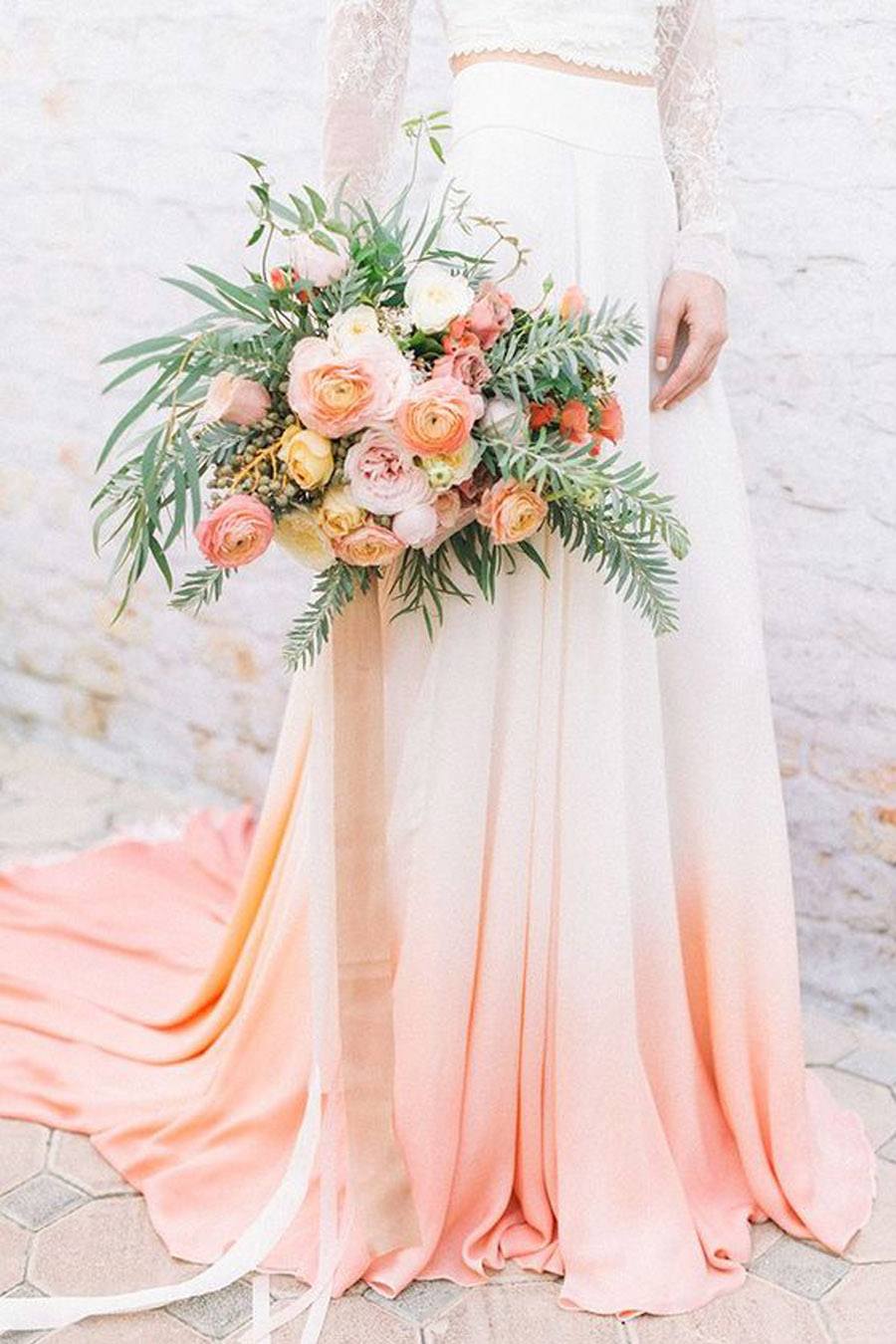 LIVING CORAL PARA LAS BODAS DE 2019 novia-living-coral 