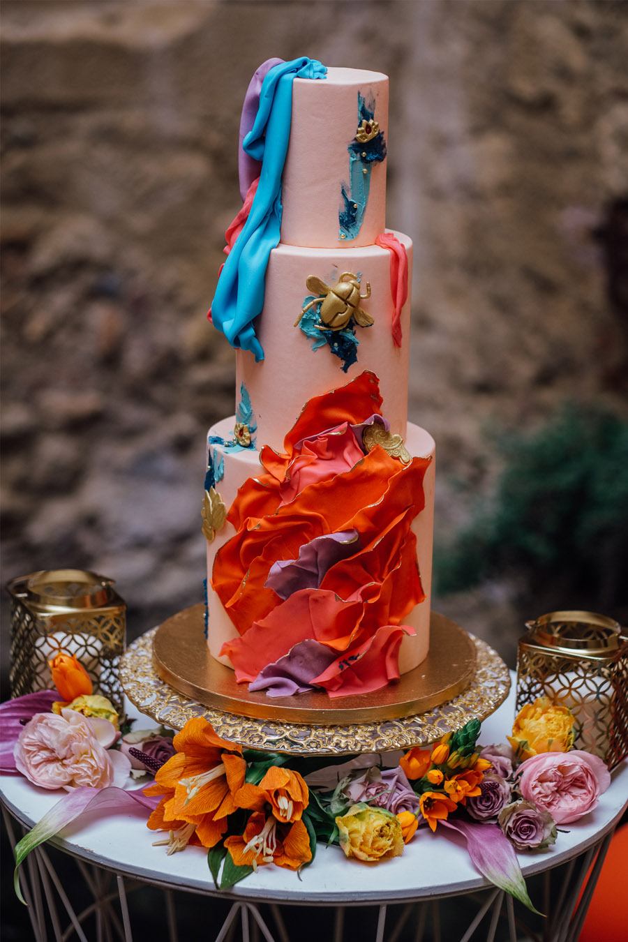 UNA MÁGICA BODA ALADDIN pastel-aladdin 