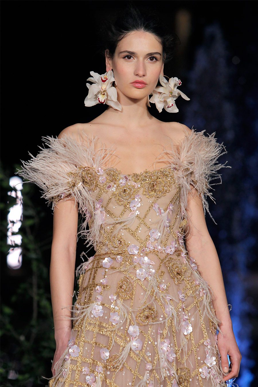 MARCHESA PROTAGONIZA LA BARCELONA BRIDAL NIGHT vestido-fiesta-marchesa 