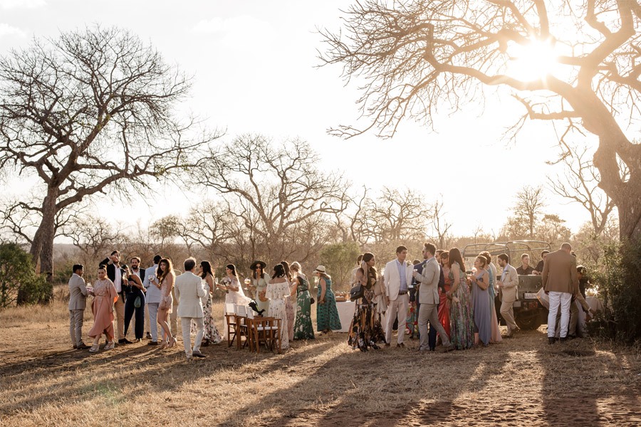 VALENTINA & OMAR: SAFARI WEDDING boda-aperitivo 